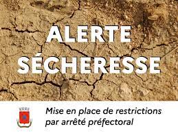 Prolongation Arrêté préfectoral Sècheresse (10.11.2022)